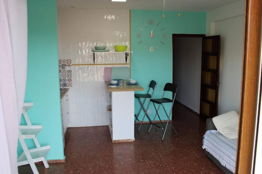 Apartamento Vista Al Mar Piscina Playa 3 Min 아구아둘세 외부 사진