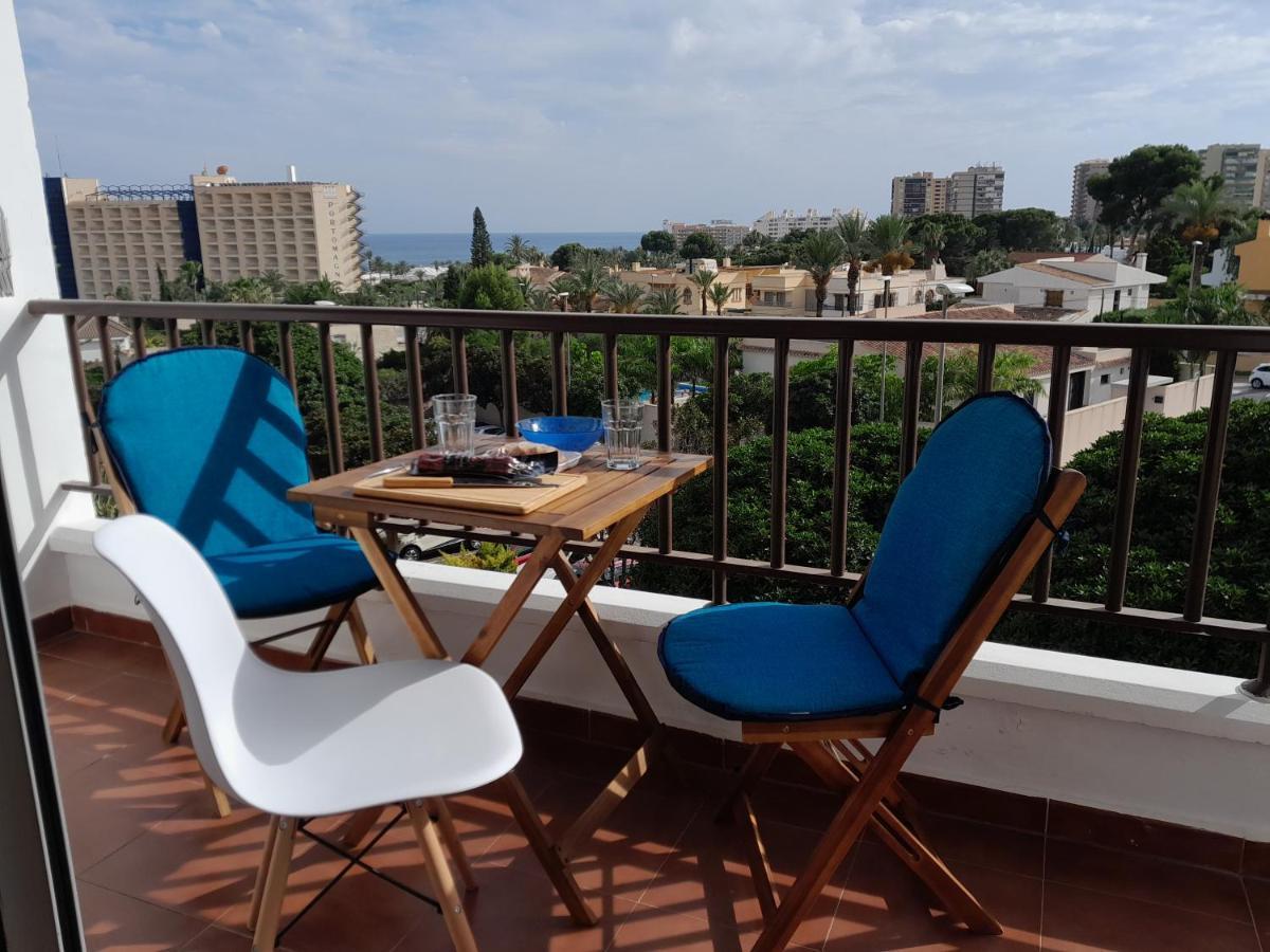 Apartamento Vista Al Mar Piscina Playa 3 Min 아구아둘세 외부 사진